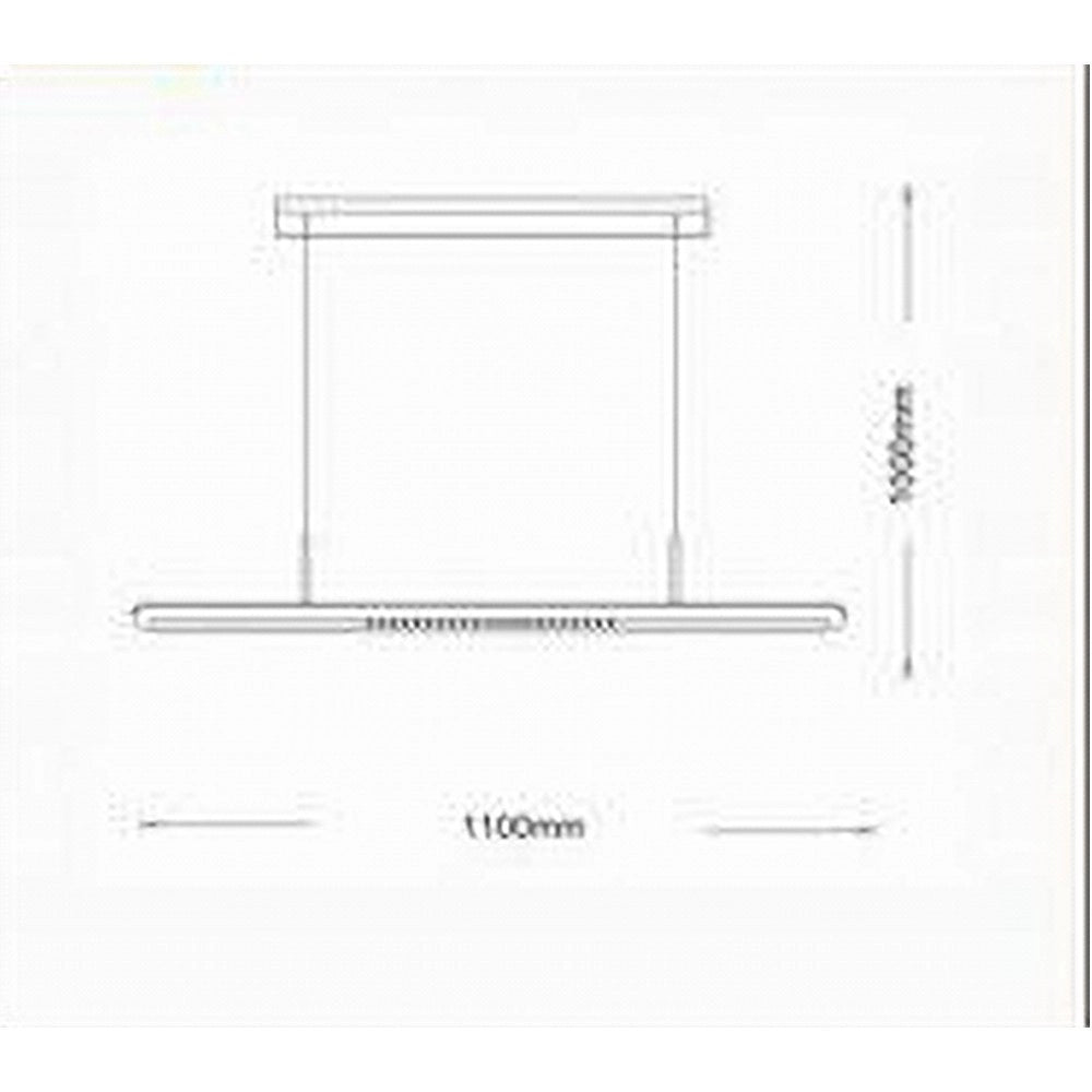 Trade Shop - Lampadario Led 70w A Sospensione Lampada Dimmerabile 3 Colorazioni Di Luce B80-3c -