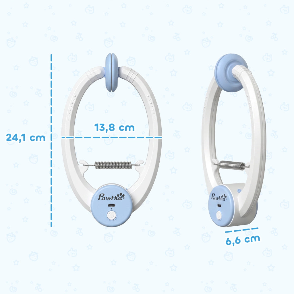 Giocattolo per Gatti Interattivo ¨C Zephmum ¨C Bianco 24.1x13.8x6.6 cm