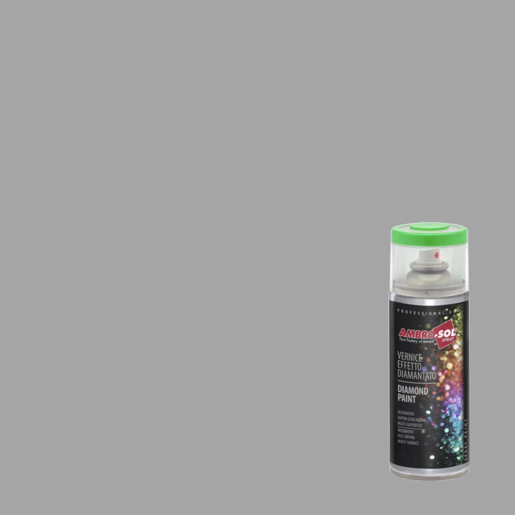 VERNICE EFFETTO DIAMANTATO 400ML GRIGIO SPRAY
