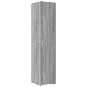 Credenza | Madia | Buffet da pranzo | Armadio da pranzo Grigio Sonoma 40x42,5x185 cm in Legno Ingegnerizzato