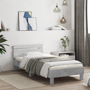 Giroletto Testiera Grigio Cemento 90x200 cm Legno Multistratocod mxl 133985