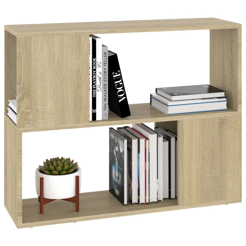 Mobile Porta TV Rovere Sonoma 80x24x63 cm in Truciolato cod mxl 13608