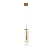 Lampada pendente Pendant in Metallo Telford Oro