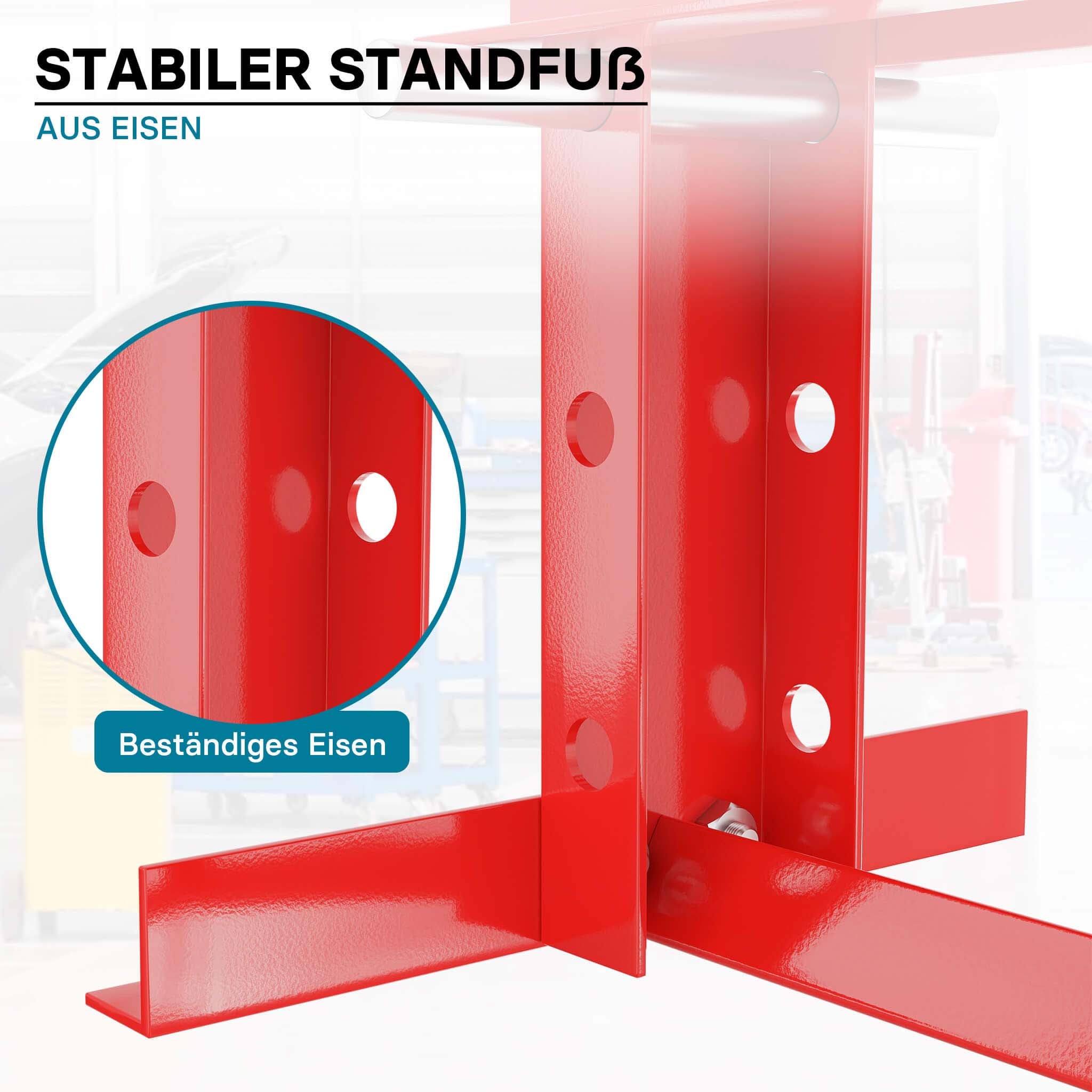 Pressa idraulica da officina 6t Pressa con telaio ad A per cuscinetti