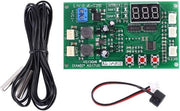 Modulo driver DC 12V 2A 2-bit PWM regolatore di temperatura governatore per ventilatore PC allarme necessario.