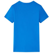 Maglietta per Bambini Blu Brillante 116 11846