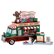 Scena Natalizia Furgone dei Dolci - Villaggio di Natale Lemax