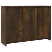Credenza | Madia | Buffet da pranzo | Armadio da pranzo Rovere Fumo 102x33x75 cm in Truciolato