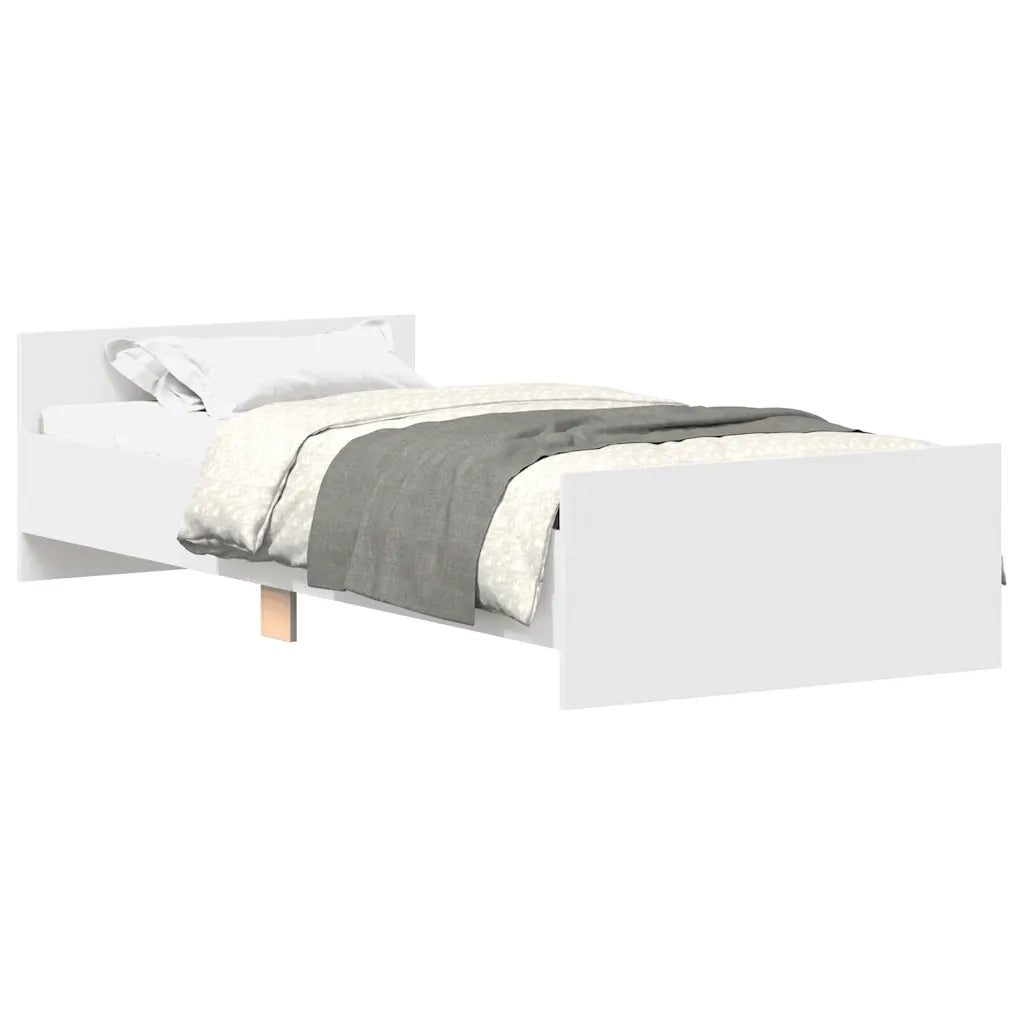 Giroletto Bianco 90x200 cm in Legno Multistrato 835925