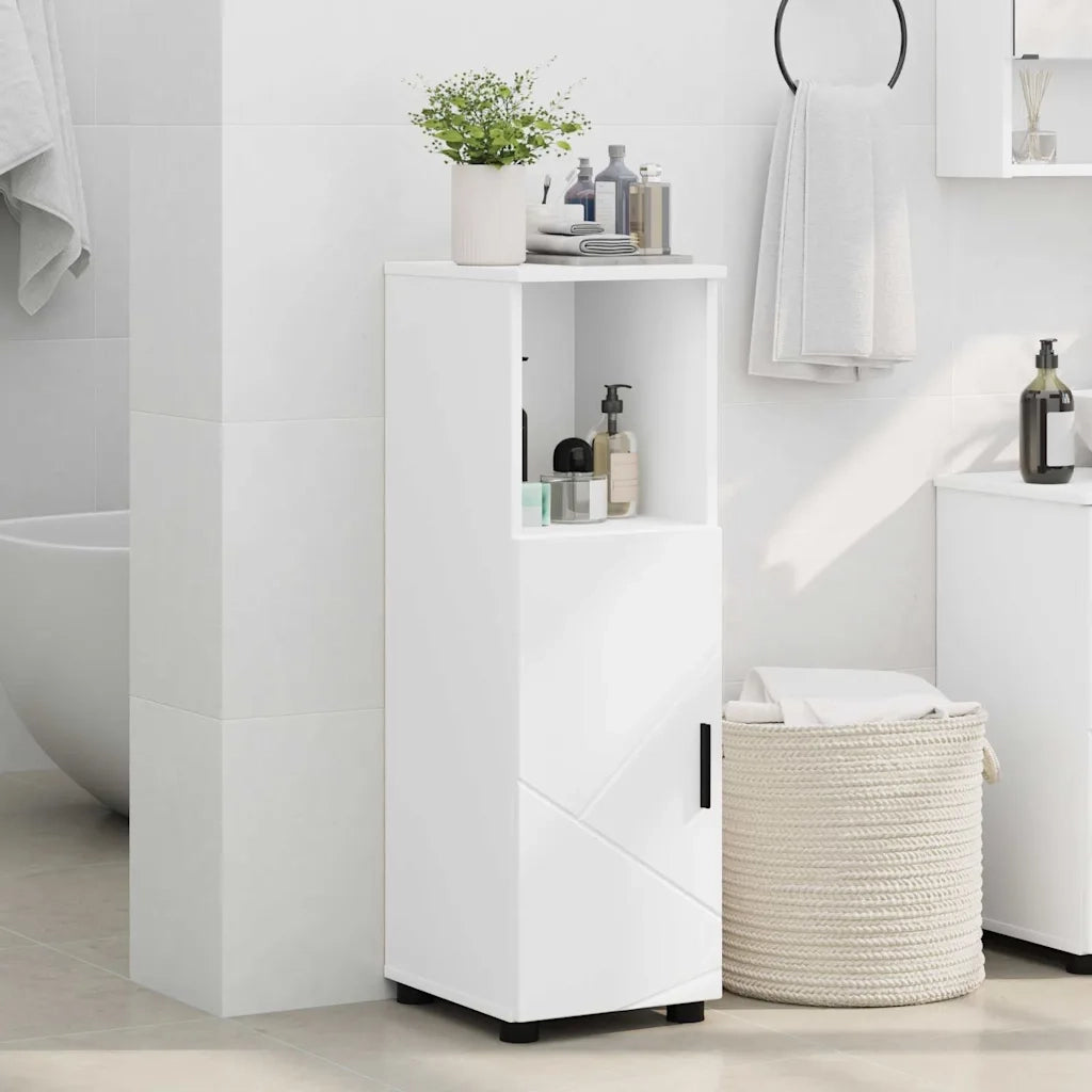 Mobile da Bagno con archiviazione Bianco 30 x 35 x 95 cm 883314
