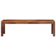 Panca-Sgabello 160 cm in Legno Massello di Acacia