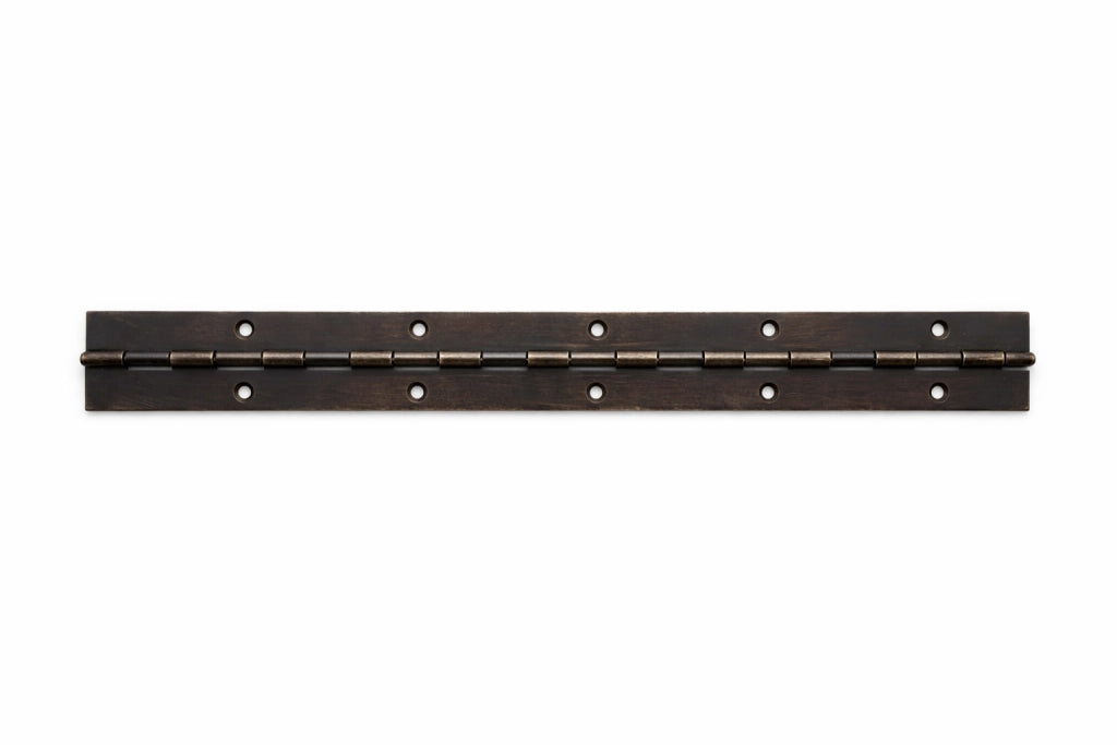 CERNIERE A METRAGGIO DA MT.2  mm.32x0,7 ferro brunito