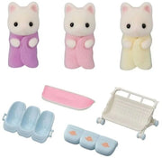 Sylvanian Families Passeggino con 3 gattini inclusi, Epoch, Eta 3+