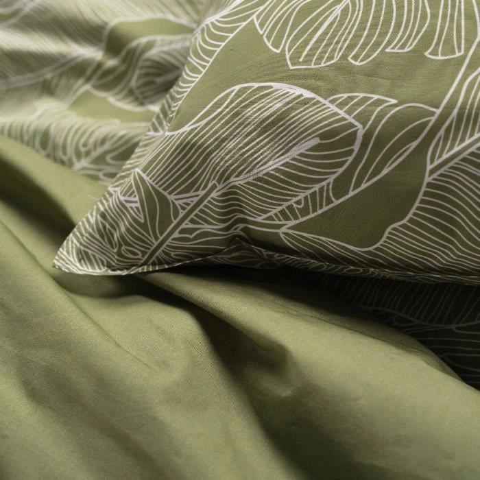 Set di letti - oggi Sunshine - 240x260 cm - 2 persone - Cotone con stampa floreale