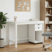 Set di Scrivania e Armadietto 2 pz Bianco 3438776