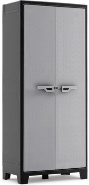 Armadio Alto Titan con Ripiani Regolabili, da interno ed esterno, 80 x 44 x 182 cm