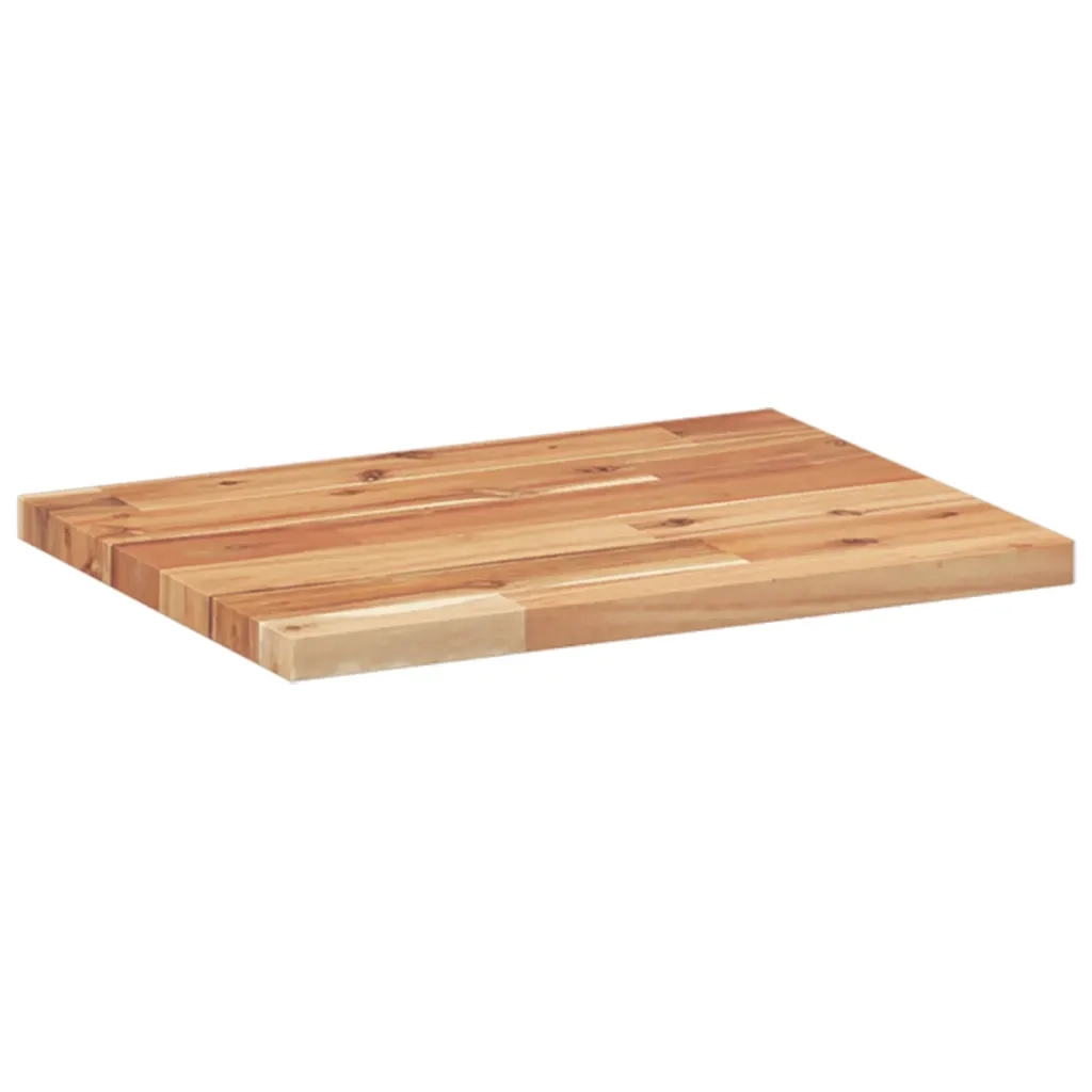 vidaXL Mensole da Parete 2 pz 60x30x2 cm Legno Acacia Rifinito a Olio