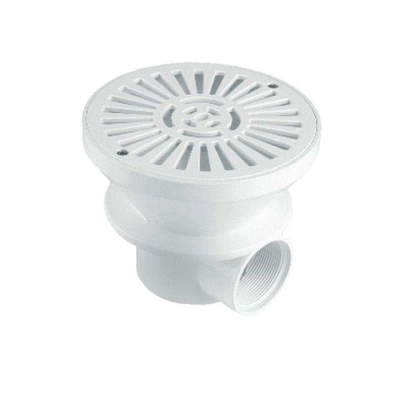 Scarico Di Fondo Semplice Per Piscina In Cemento Verniciato O Piastrellato