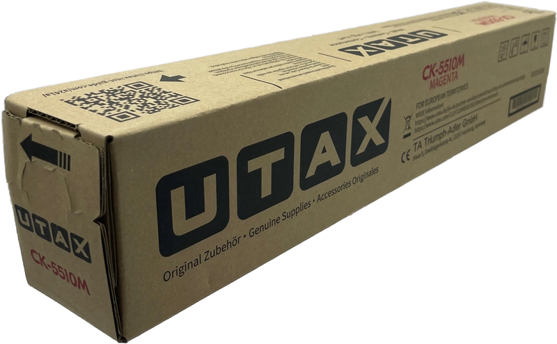 ORIGINAL Utax toner magenta CK-5510M 1T02R4BUT0 ~12000 Seiten