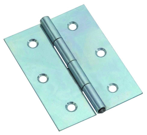 CERNIERA MEZZA QUADRA PERNO FISSO  mm. 80x60 24.00 pz