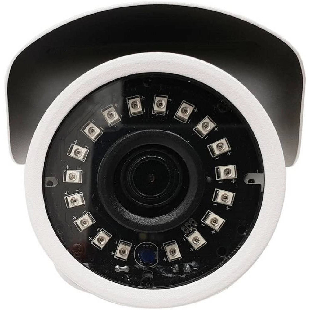 Trade Shop - Telecamera Videosorveglianza 18led Infrarossi Ahd 3mp Ccd Camera Interno Esterno -