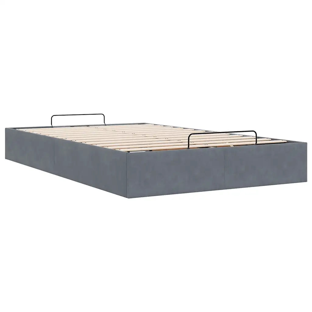 Struttura Letto Pouf Senza Materasso 80x200 cm Velluto 3310950