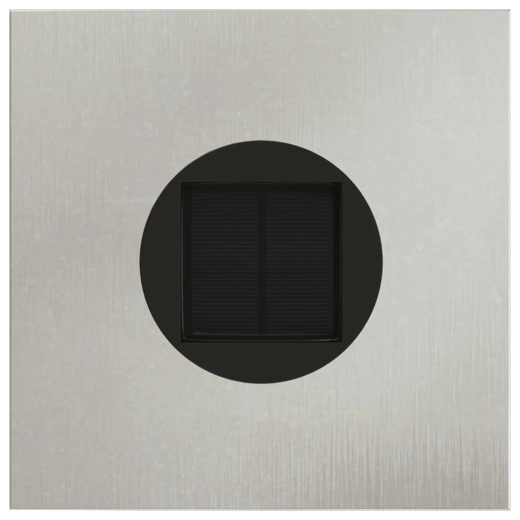 Lucina LED Solare da Percorso 2 pz Argento CFW8680470