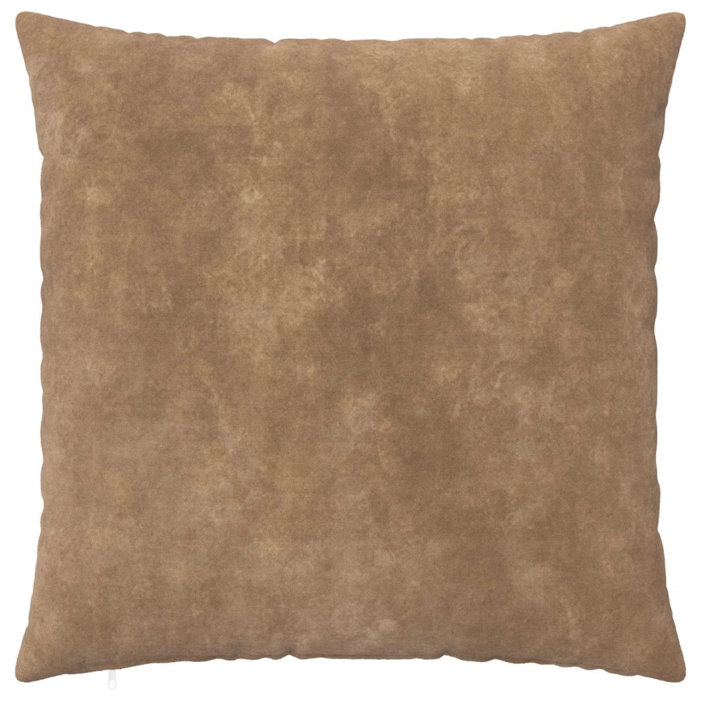 Federa 2 pcs HEERLEN Tortora 65 x 65 cm Fleece in microfibra 912989
