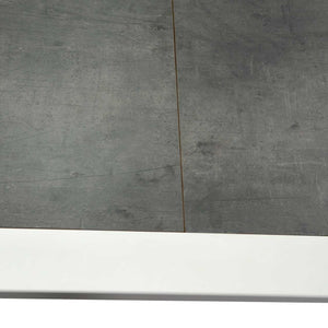 Tavolo Allungabile da Giardino 200/300,5x104xh76 cm in Alluminio Riverside Bianco