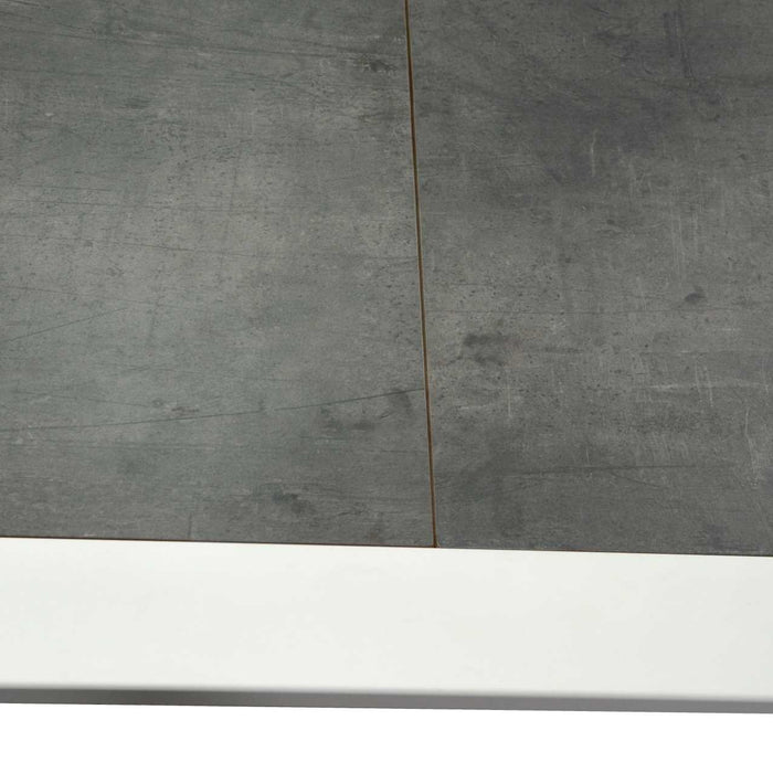 Tavolo Allungabile da Giardino 200/300,5x104xh76 cm in Alluminio Riverside Bianco