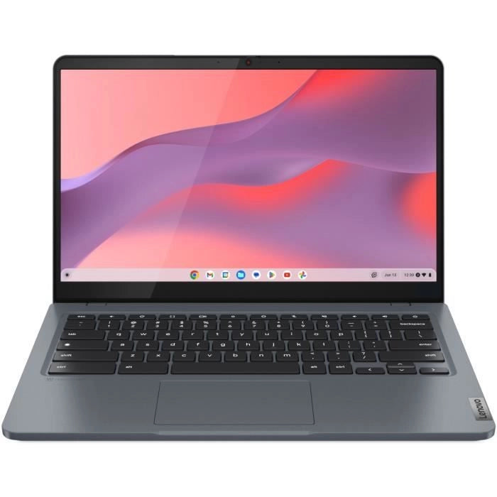 Computer Chromebook Plus LENOVO IdeaPad 3 14IAN8  FHD da 14'' - Intel i3 N305 - 8 GB di RAM - SSD da 128 GB - Sistema operativo Chrome - AZERTY