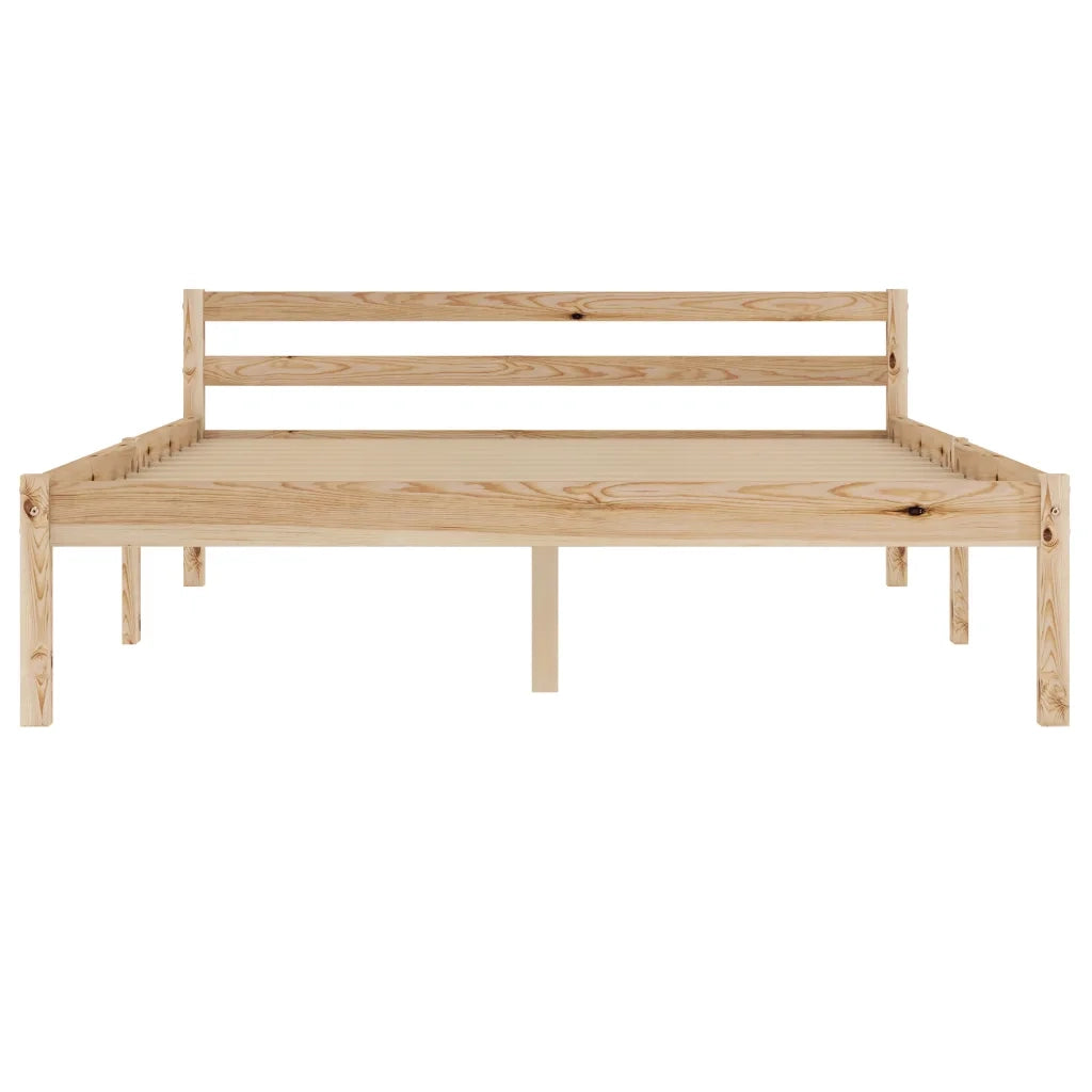 Giroletto senza Materasso 120x200 cm in Legno Massello di Pino 283192