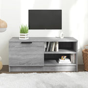 Mobile TV Grigio Sonoma 80x35x36,5 cm in Legno Multistrato 817119