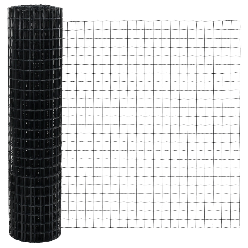 Recinzione Euro Grigio 1,2x10 m Acciaio