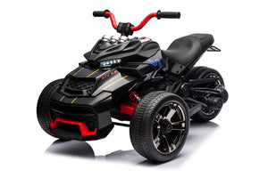 Mini Quad Elettrico per Bambini 3 Ruote 12V ATV 3.0 Nero