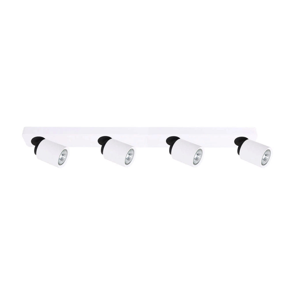 Italux Lucien plafoniera 4 luci GU10 dimmerabile bianca