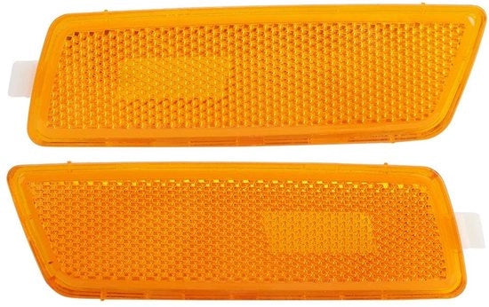 Sistema di illuminazione di taglio per lato del conducente - Materiale PMMA - Alta trasparenza luminosa - Prestazioni professionali - Per R32/Rabbit 2006 - 100% Nuovo - Luce di segnalazione laterale
