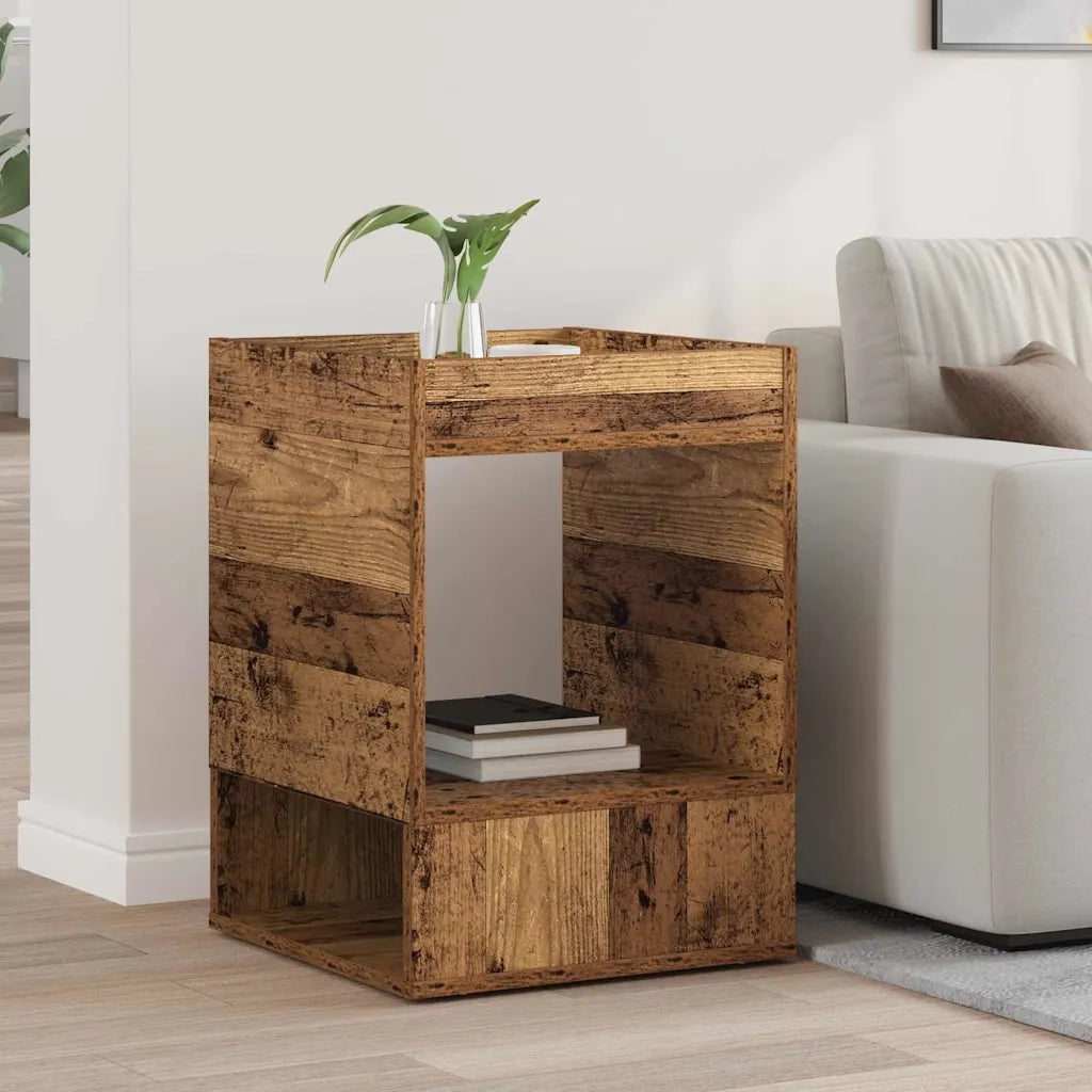 Tavolino Legno vecchio 40 x 40 x 56 cm Legno multistrato 890956
