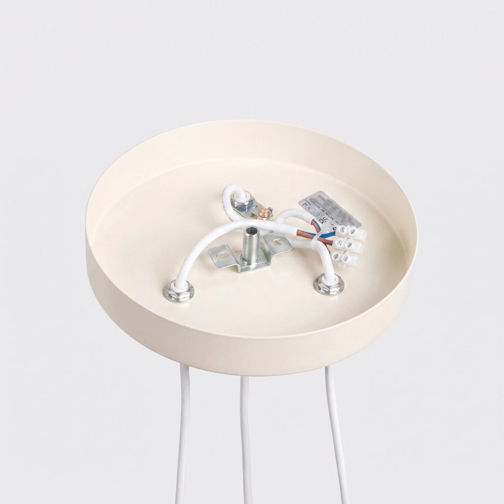 Lampada a sospensione RAYO 3P beige