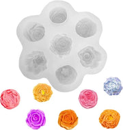 Moldi in silicone a forma di rosa per torte, fondant, cioccolato, lavaggio forma