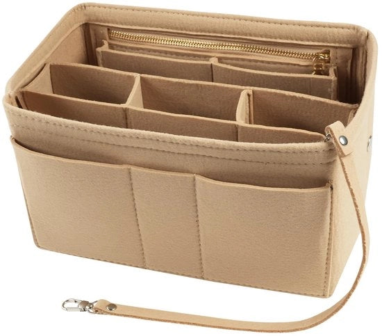 Organizzatore per borse da mano, tasca in tasca, organizzatore per borse da mano con tasche interne per donne -M