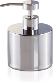 Dispensatore di sapone 9x 13 cm in acciaio inossidabile, argento