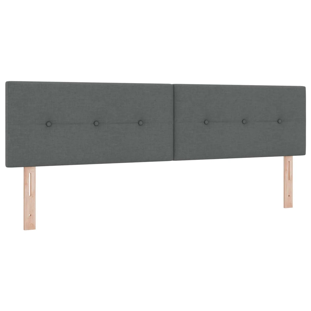 Letto con contenitore LED e materasso Grigio Scuro 180 x 200 cm 3459079