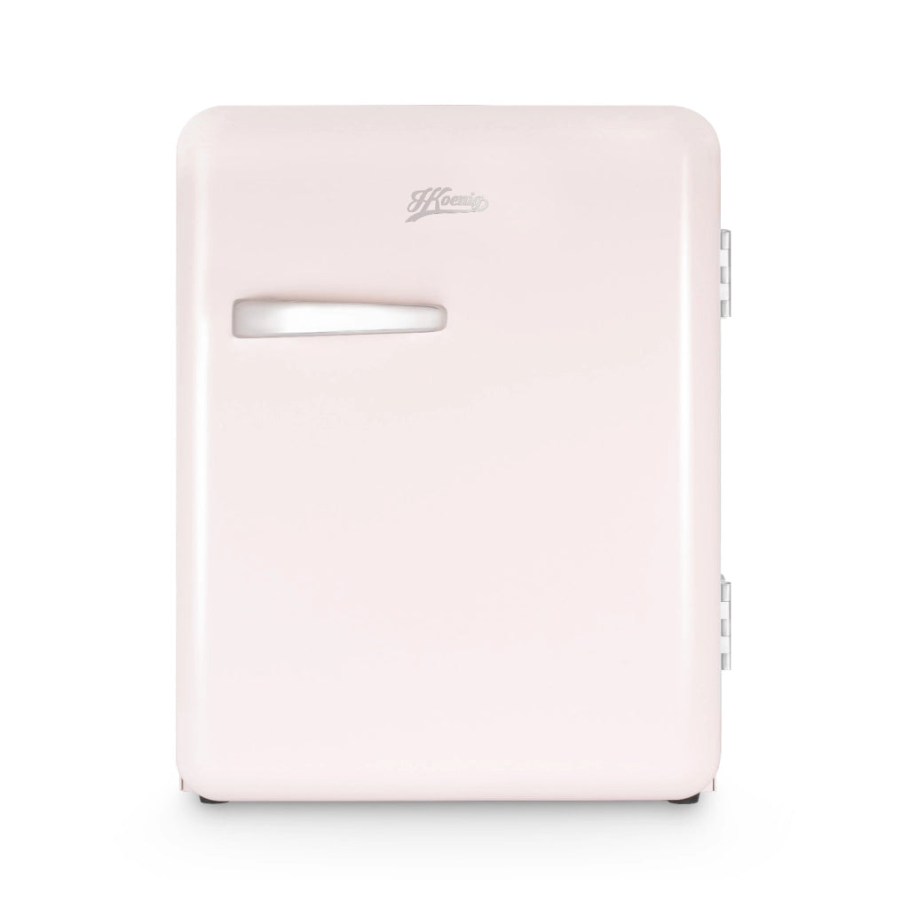 Minibar vintage 31L TOAD6 di H.Koenig rosa pastello