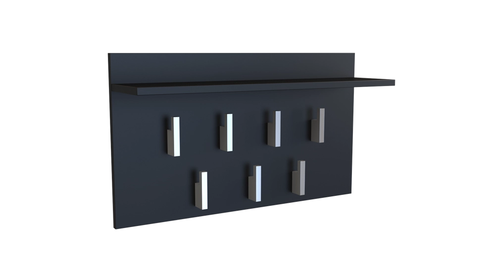 Appendiabiti 2f 2f nero