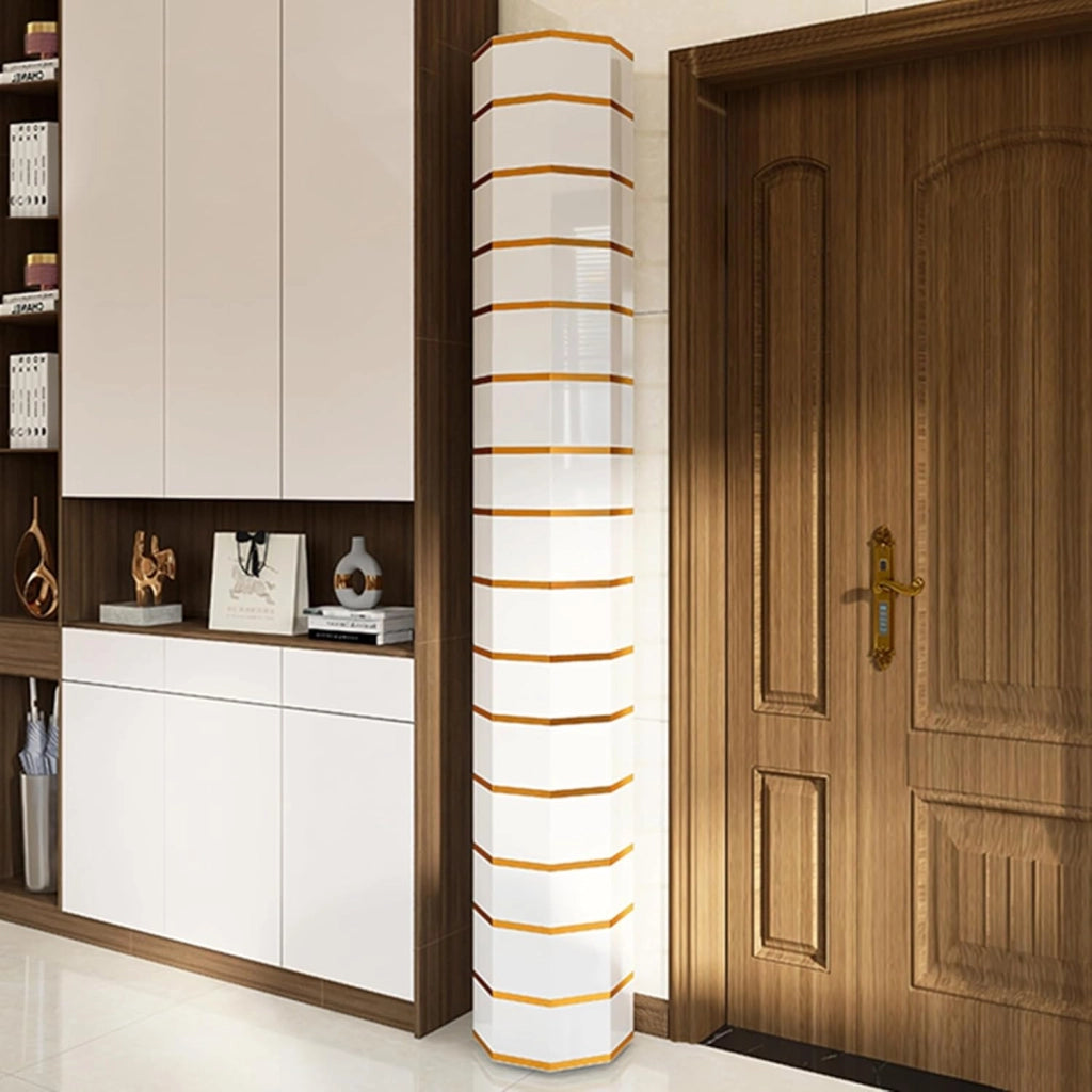 scarpiera Armadietto organizer per scarpe girevole a 360 gradi con ante - Scaffale moderno per scarpe da ingresso per corridoio dell'armadio di casa - Scaffale stretto indipendente, soluzione di
