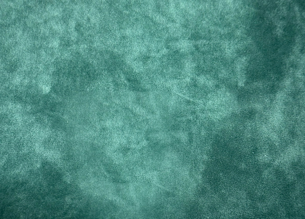 Copridivano Elasticizzato Effetto Velluto Modello Morbidissimo Colore Verde - 2 Posti - Verde