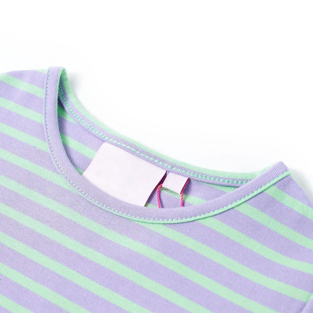 Maglietta da Bambina Menta Brillante 128 10932