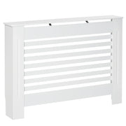 Copritermosifone Legno Bianco Moderno ¨C zephmum ¨C 112x19x81 cm