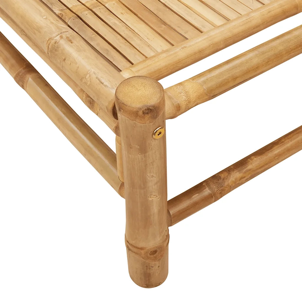 Lettino Prendisole | Sdraio da giardino | Lettino da sole 55x199x30 cm in Bamb¨´